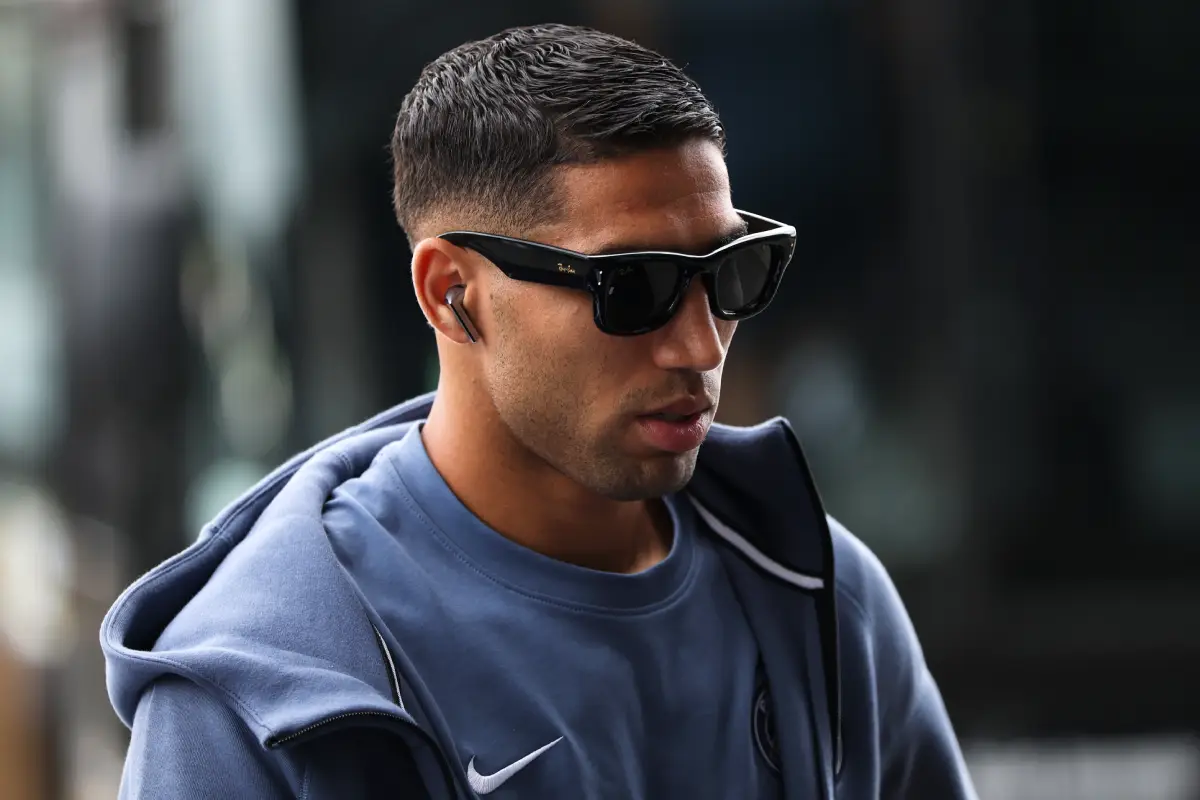 Achraf Hakimi a été formé au Real Madrid (Photo by Luke Hales/Getty Images).