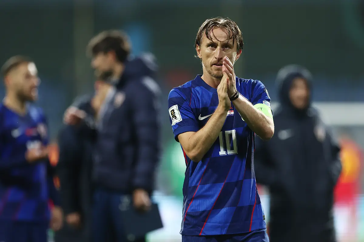 Luka Modric a quitté le Real Madrid l'été dernier (Photo by Filip Filipovic/Getty Images).