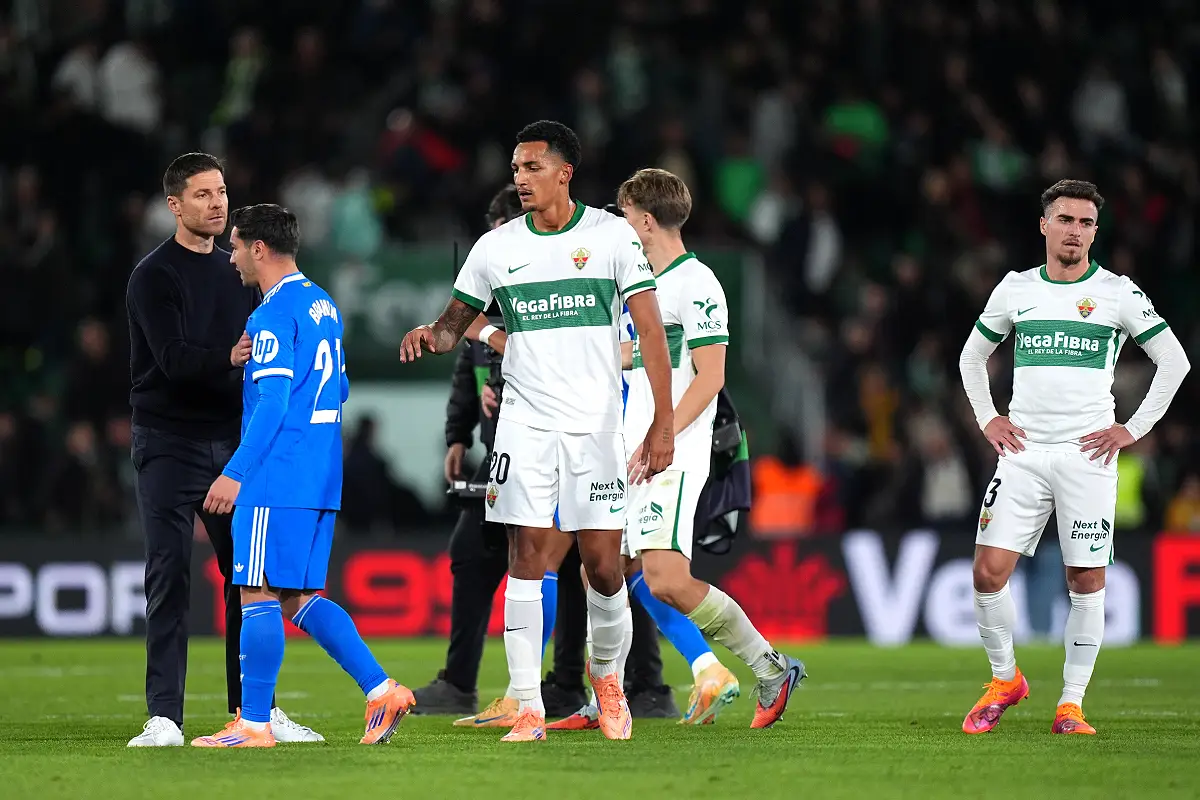 Xabi Alonso après le match à Elche (Photo by Angel Martinez/Getty Images).