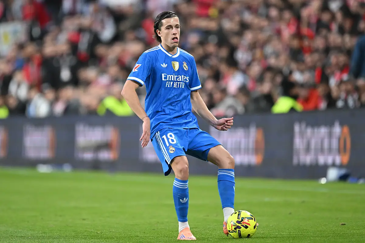 Carreras a fait ce qu'il a pu dans la défense du Real Madrid mercredi soir (Photo by Denis Doyle/Getty Images).