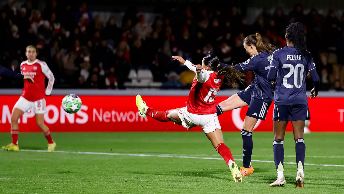 Les joueuses du Real Madrid ont subi la loi d'Alessia Russio et d'Arsenal ce mardi. (realmadrid.com)