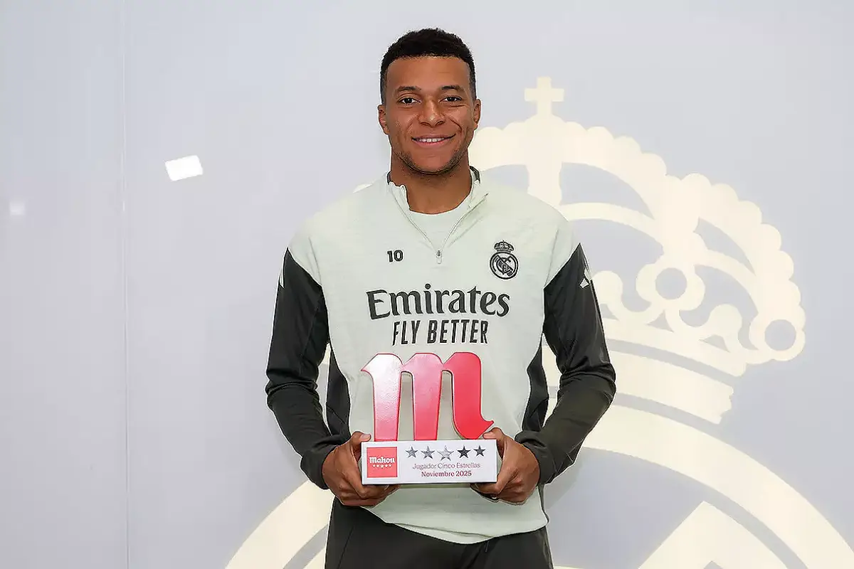 Mbappé élu meilleur joueur du mois de novembre au Real Madrid ! (realmadrid.com)