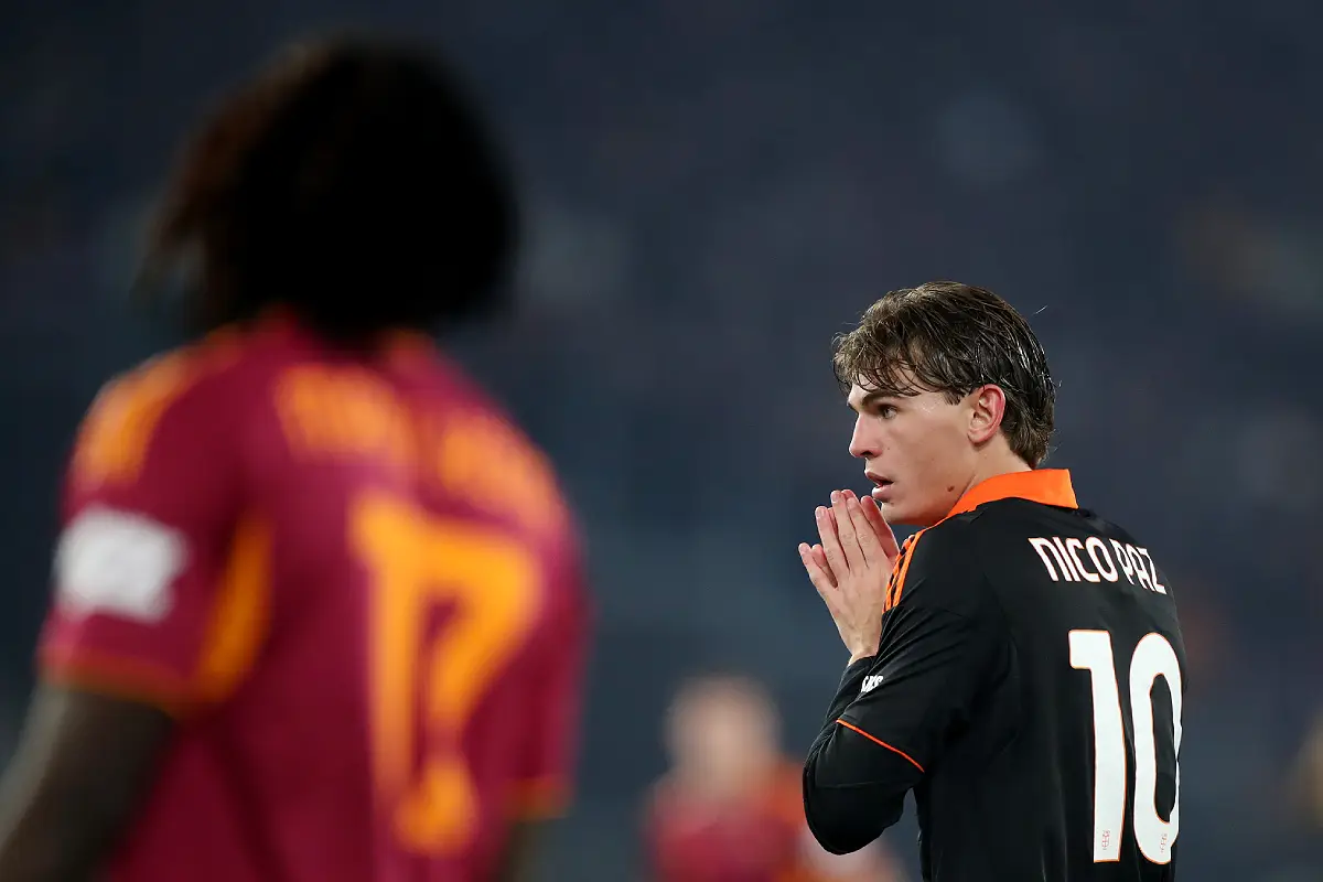 Nico Paz devrait revenir au Real Madrid la saison prochaine (Photo by Paolo Bruno/Getty Images).