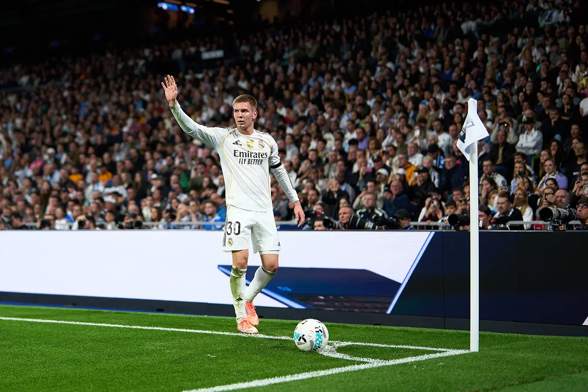 Mastantuno avec le Real Madrid en Liga (Photo by Angel Martinez/Getty Images).