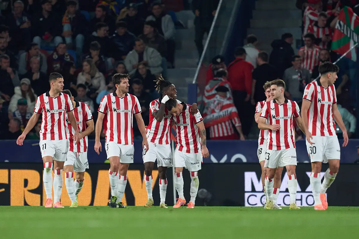 Après Levante le week-end dernier, l'Athletic Club va affronter le Real Madrid (Photo by Mateo Villalba Sanchez/Getty Images).
