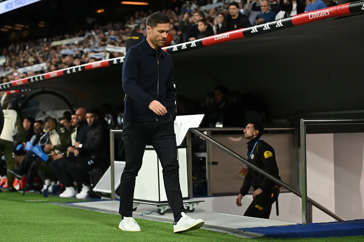 Xabi Alonso lors de Real Madrid-Celta de Vigo (Photo by Denis Doyle/Getty Images).