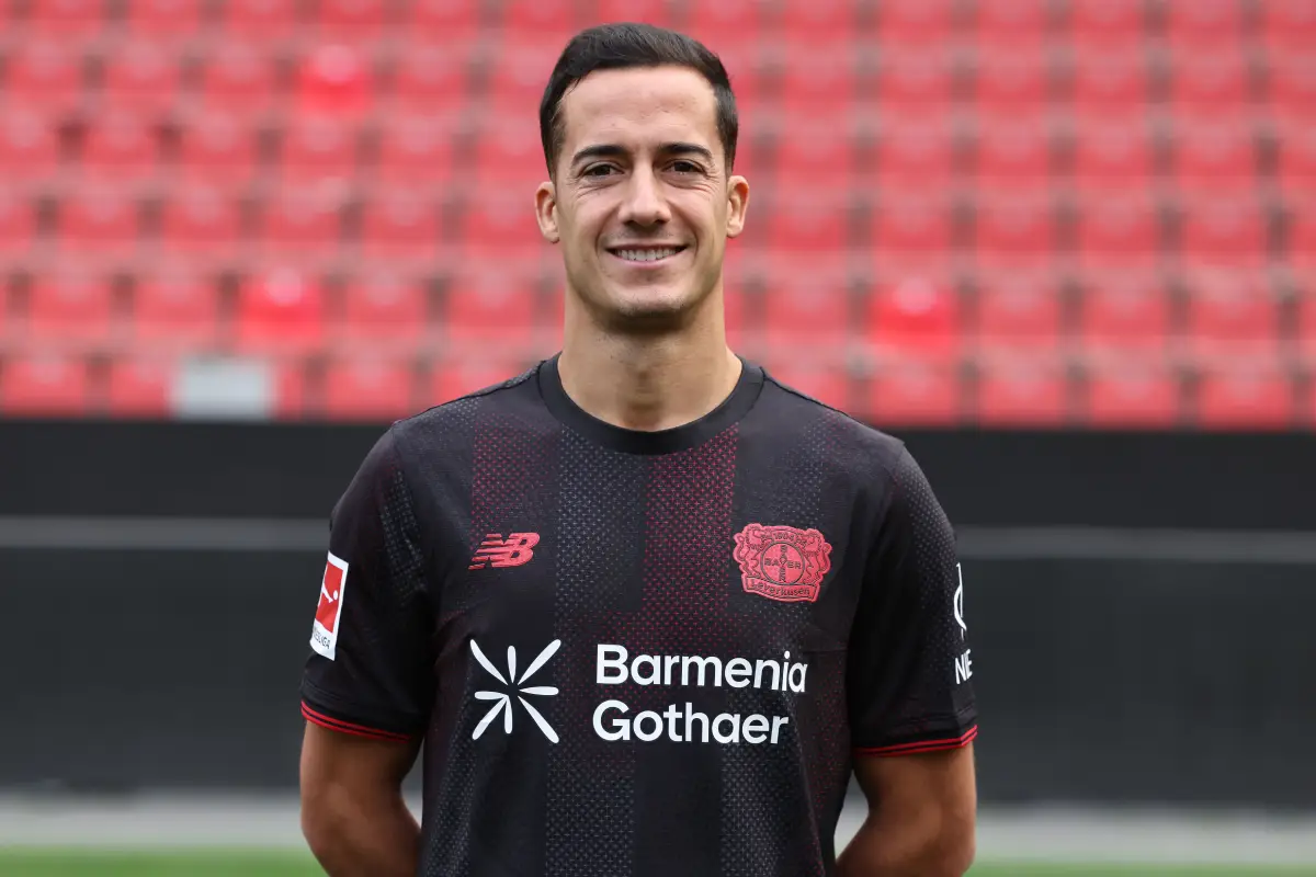 Lucas Vazquez a quitté le Real Madrid pour rejoindre le Bayer Leverkusen (Photo by Christof Koepsel/Getty Images).