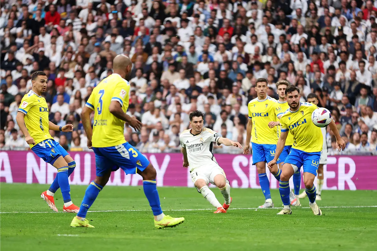 Real Madrid-Cadix en mai 2024 (Photo by Florencia Tan Jun/Getty Images).