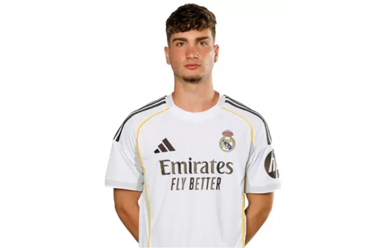 Jorge Cestero sous le maillot du Real Madrid Castilla (realmadrid.com).