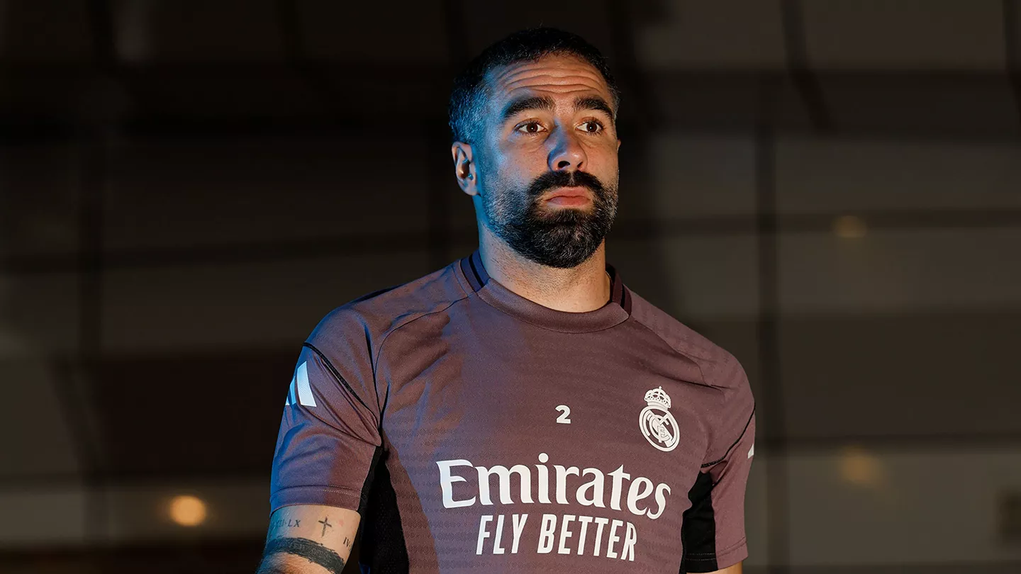 Dani Carvajal en Arabie saoudite (realmadrid.com)