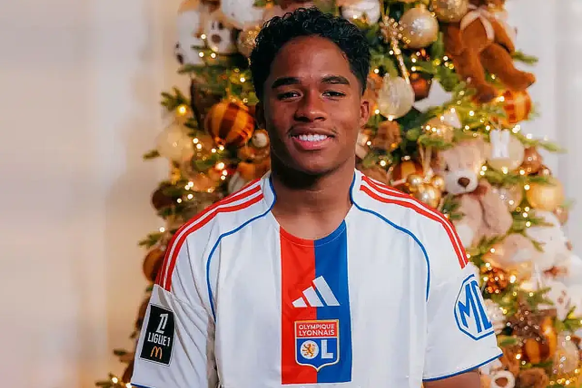 Endrick frappe fort pour son arrivée à l'OL (OL.com)