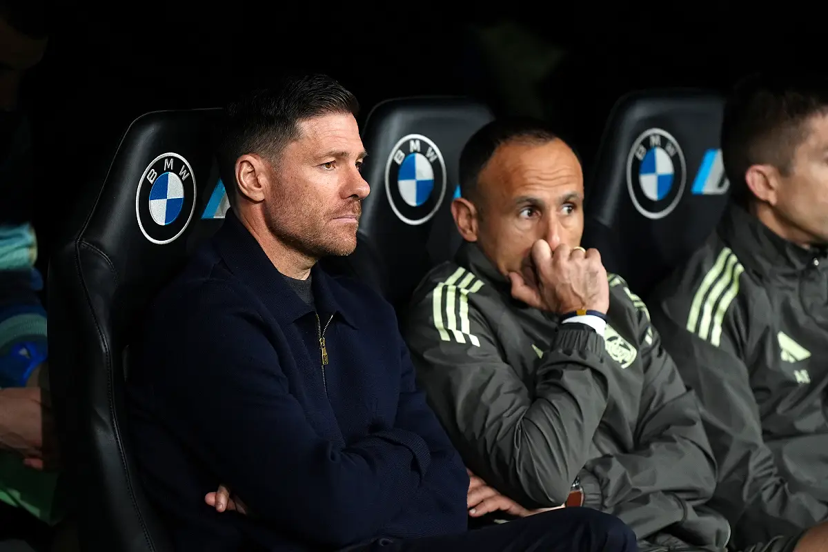Xabi Alonso lors de Real Madrid-Séville FC (Photo by Angel Martinez/Getty Images).