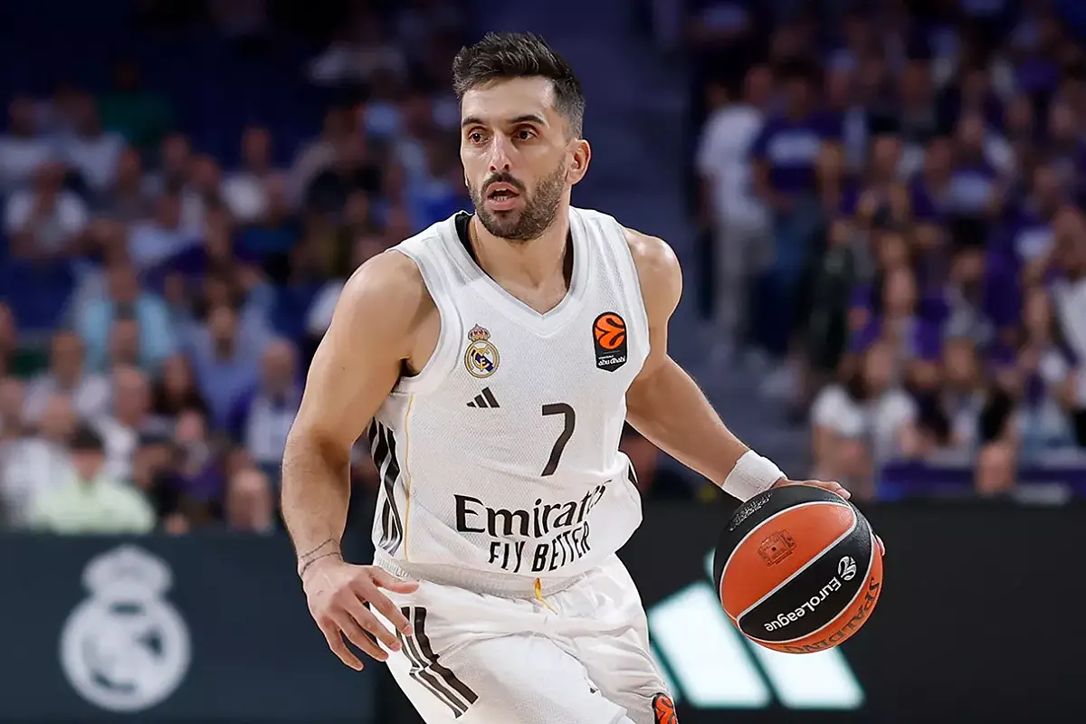 Facundo Campazzo avec le Real Madrid (realmadrid.com).
