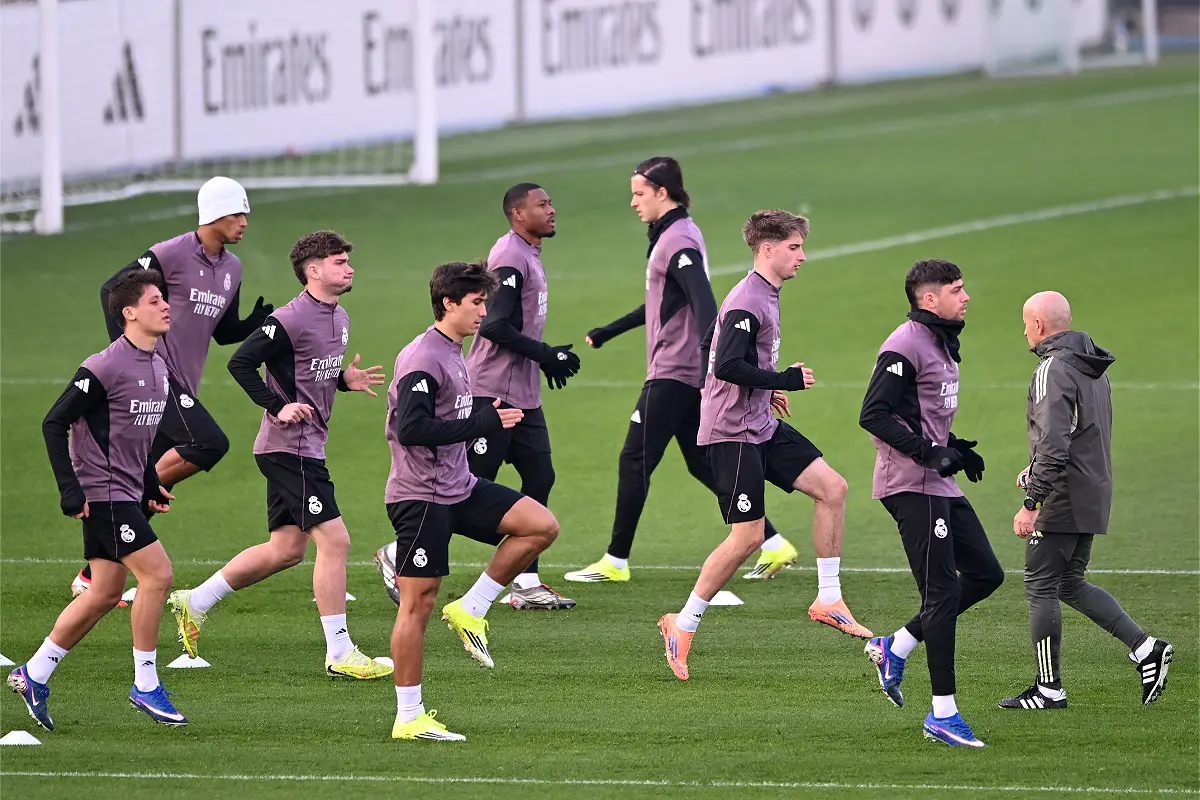 Antonio Pintus à l'entraînement mardi (Photo by Denis Doyle/Getty Images).