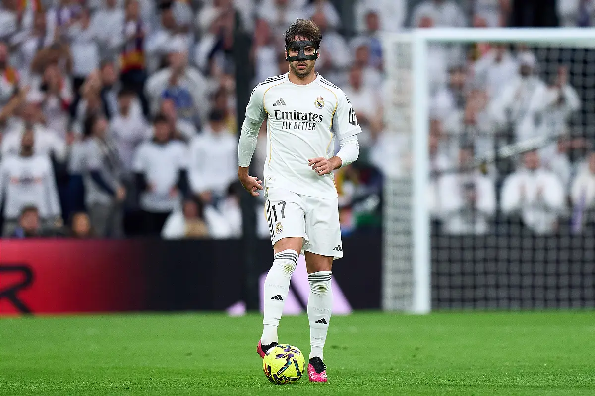 Raul Asencio en Liga (Photo by Angel Martinez/Getty Images).