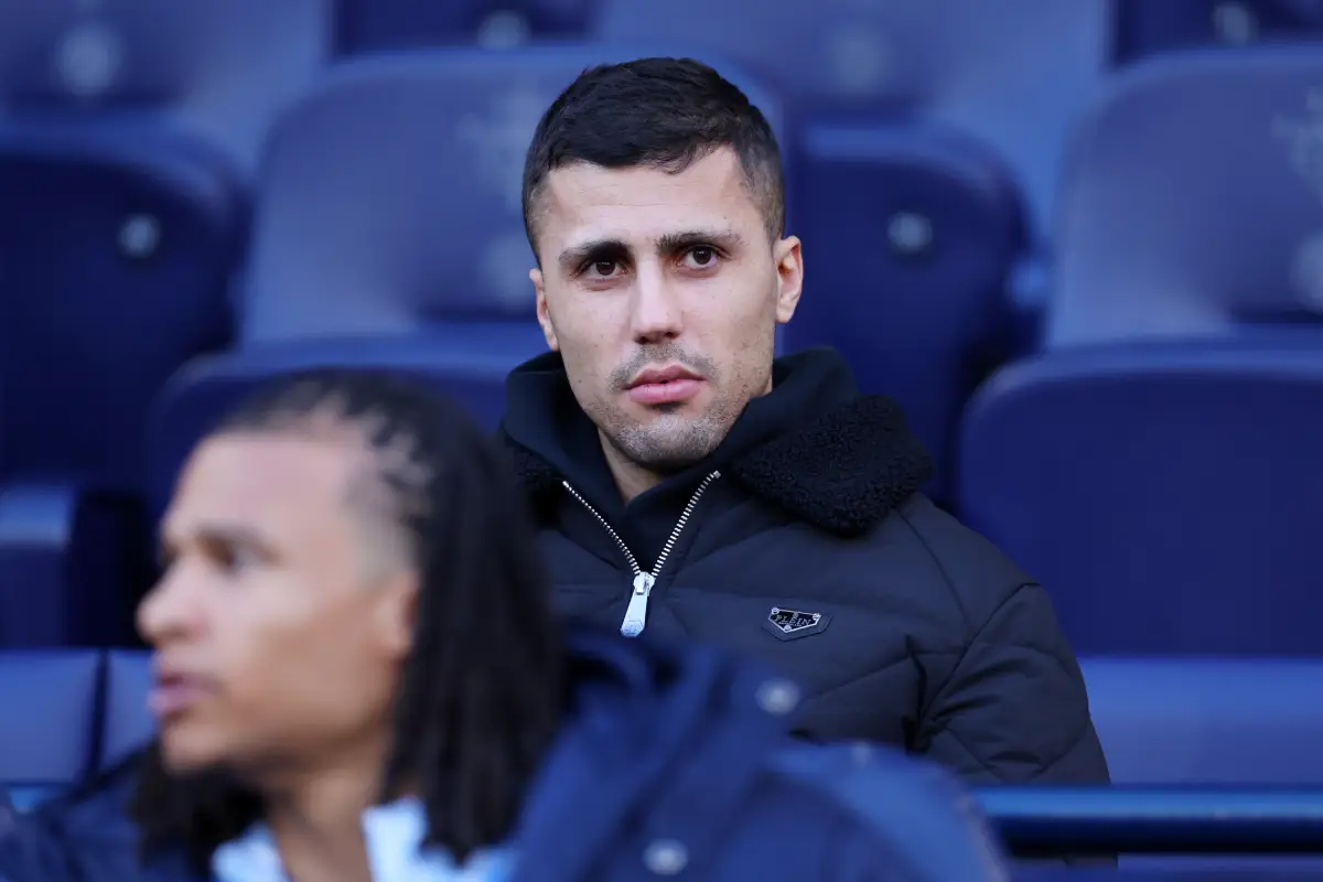 Le Real Madrid garde un œil attentif sur Rodri (Photo by Molly Darlington/Getty Images)