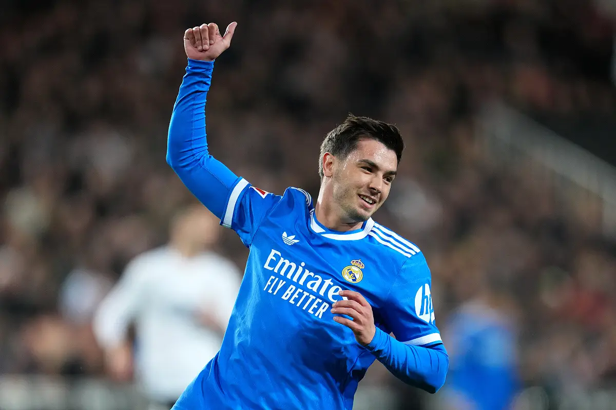 Brahim Diaz face à Valence (Photo by Aitor Alcalde/Getty Images).