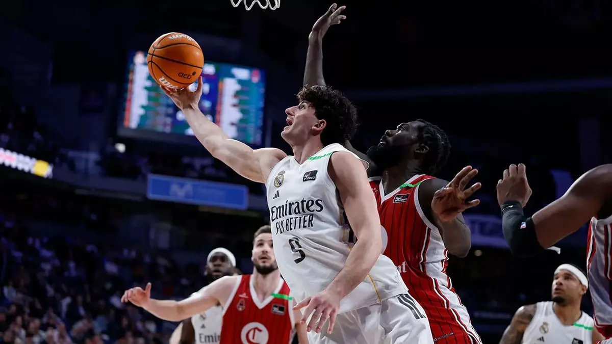 Real Madrid Baloncesto vs Zaragoza-photo tirée du site web du Real Madrid