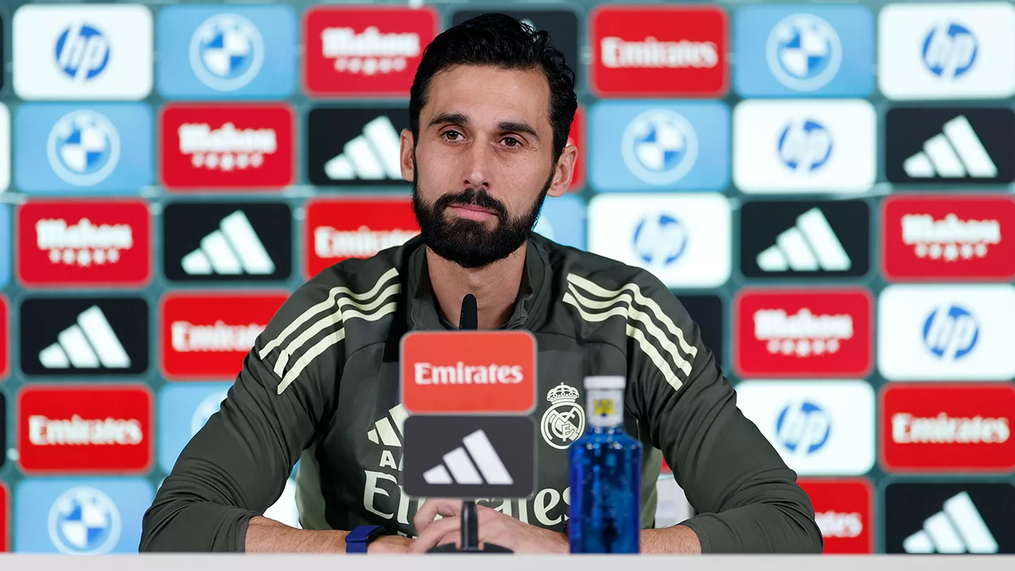 Arbeloa en conférence de presse (realmadrid.com)