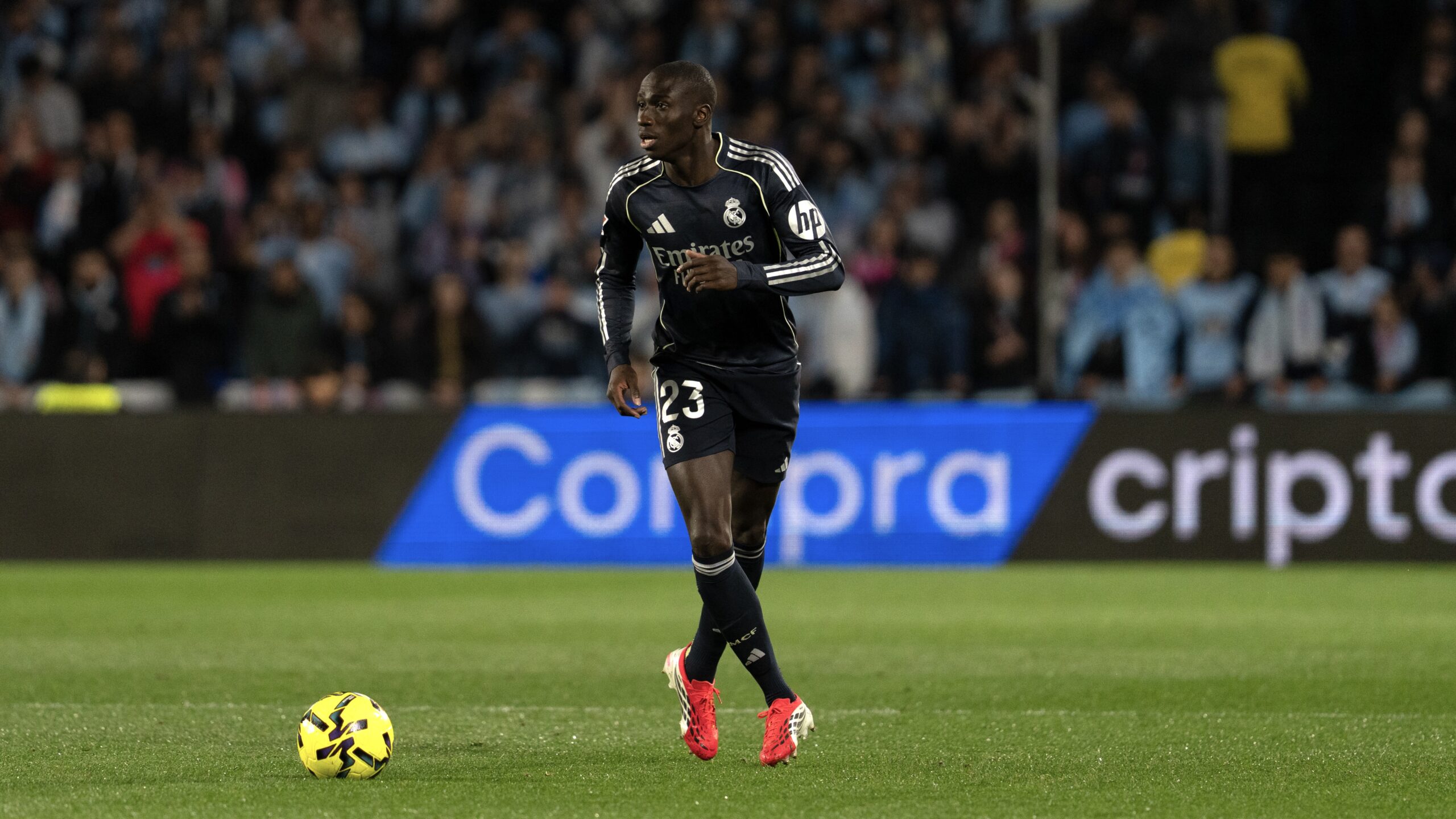 Ferland Mendy lors de la rencontre face au Celta de Vigo