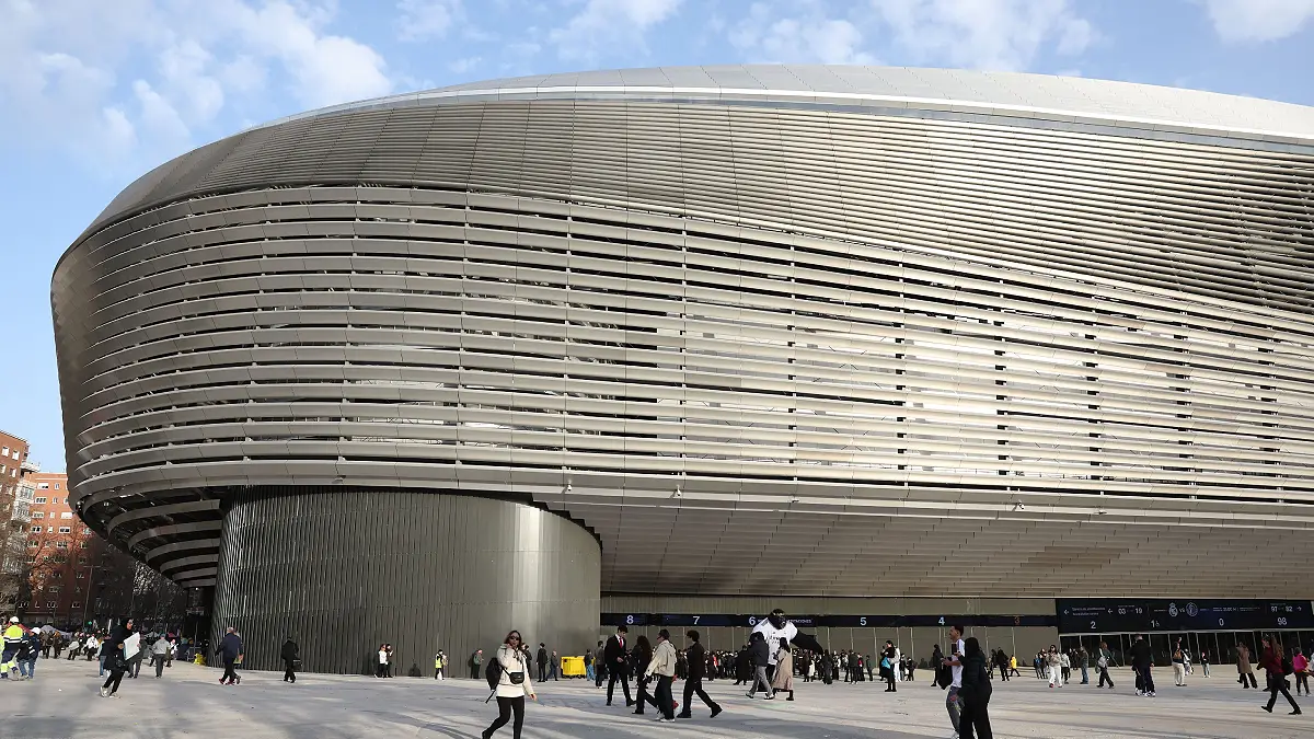 Le Bernabéu à l'occasion de Real Madrid-Getafe lundi soir (Photo by Florencia Tan Jun/Florencia Tan Jun/Getty Images).