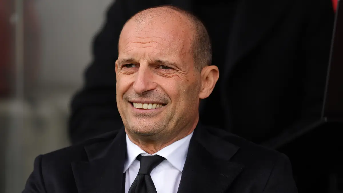 Massimiliano Allegri, entraîneur de l'AC Milan et visé par le Real Madrid (Photo by Francesco Scaccianoce/Getty Images)