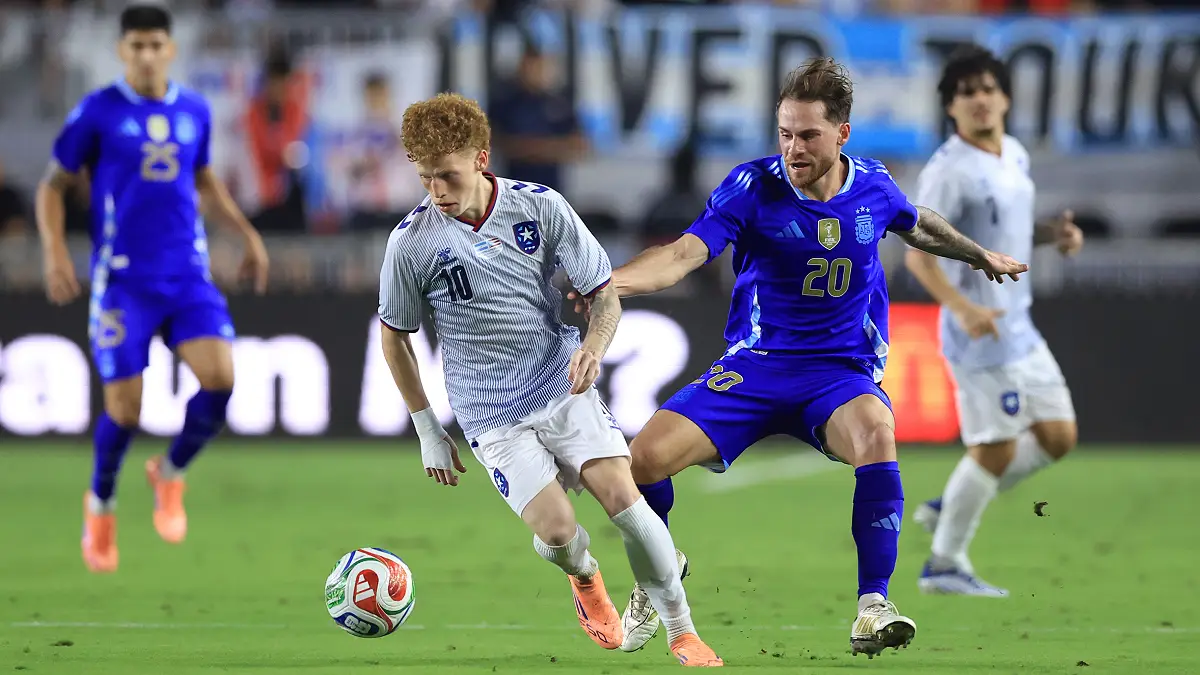 Jeremy de Leon est actuellement prêté par le Real Madrid (Photo by Megan Briggs/Getty Images).