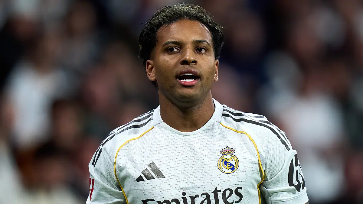 Rodrygo lors de la réception de Getafe la semaine dernière (Photo by Angel Martinez/Getty Images).