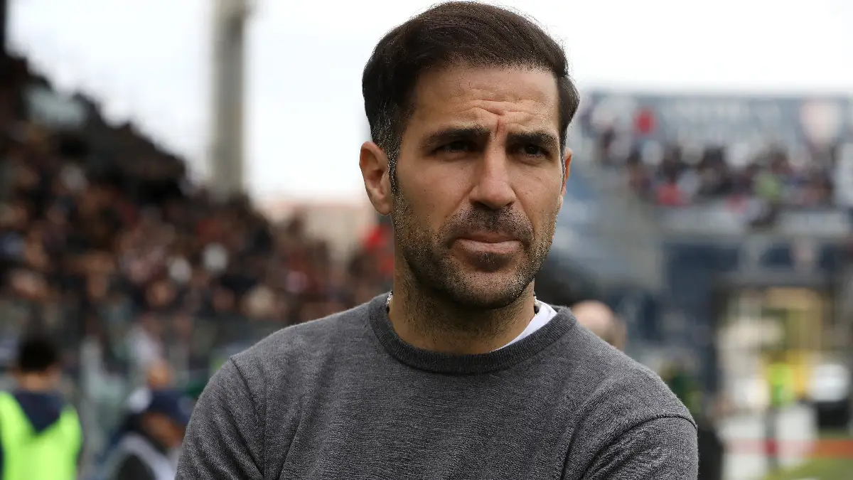 Cesc Fabregas, dans la short-list du Real Madrid pour être son prochain entraîneur (Photo by Enrico Locci/Getty Images)