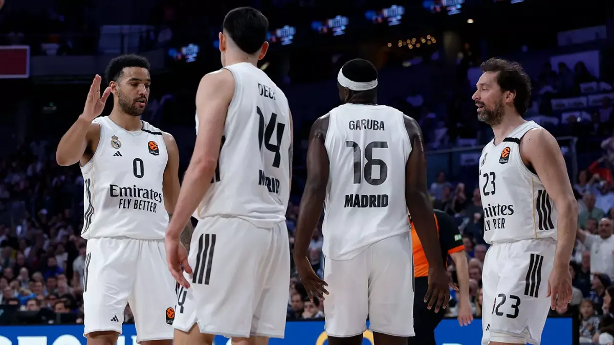 Le Real Madrid basket monte dans le top 3 en Euroligue (realmadrid.com)