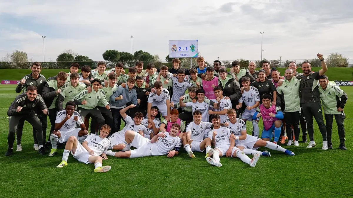 Le Real Madrid s'est imposé face au Sporting pour aller en demi-finale de Youth League (realmadrid.com)