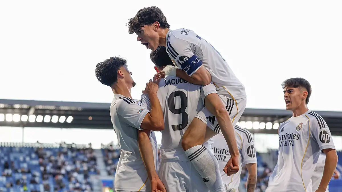 le Real Madrid remporte la Youth League face au Club Bruges (realmadrid.com)