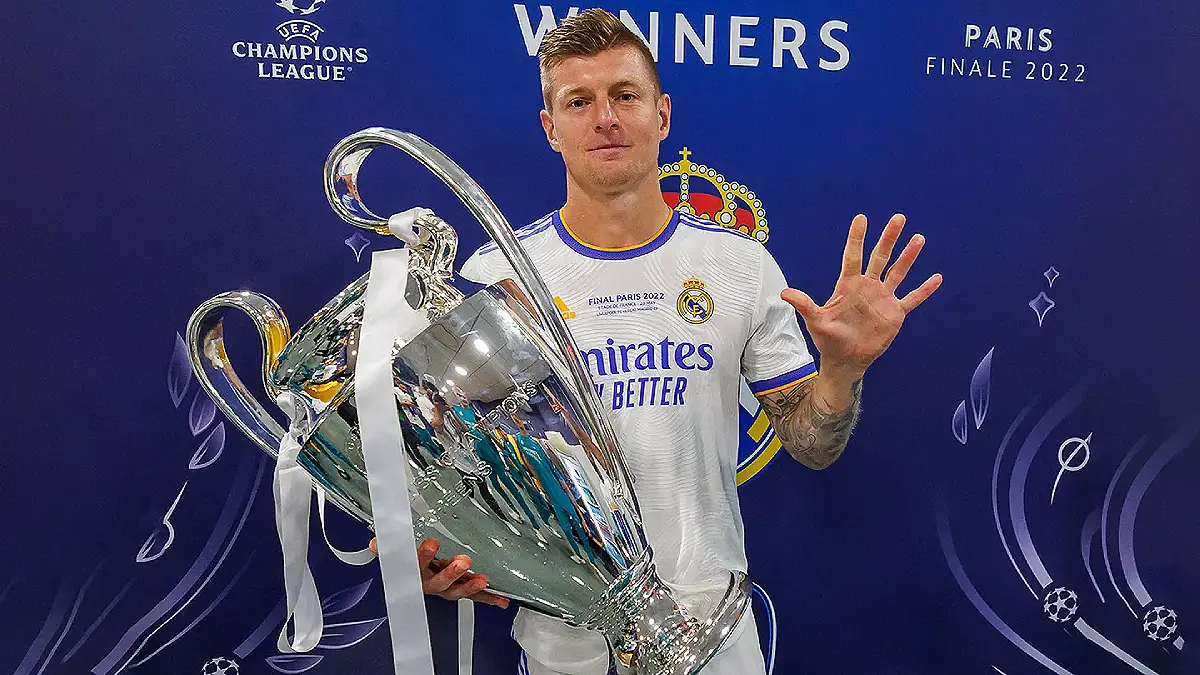 Toni Kroos, la légende du Real Madrid, pourrait revenir au club (realmadrid.com)