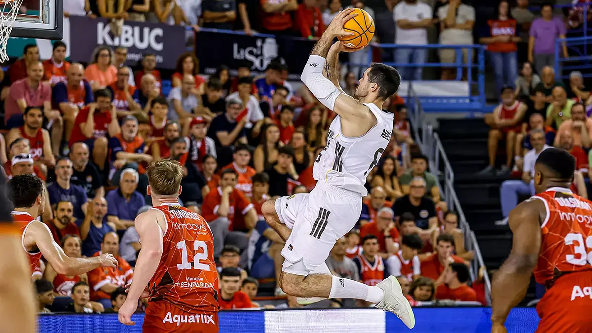 Le Real Madrid Basket finit sa saison régulière en Liga sur une défaite. (realmadrid.com)
