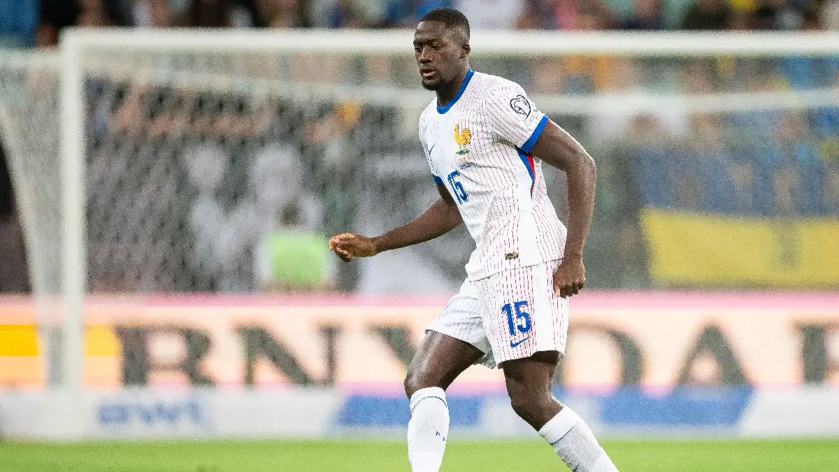 WROCLAW, POLAND - SEPTEMBER 5: Ibrahima Konate of France controls the ball during the FIFA World Cup 2026 qualifier match between Ukraine and France at Tarczynski Arena on September 5, 2025 in Wroclaw, Poland. (Photo by Mateusz Slodkowski/Getty Images)