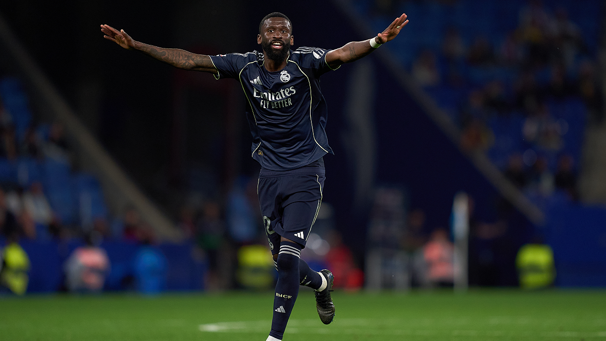 Antonio Rudiger va prolonger son contrat au Real Madrid jusqu'en 2027. (Photo by Pedro Salado/Getty Images)