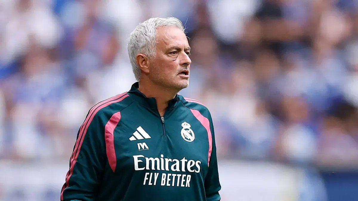 José Mourinho lors de la rencontre Schalke 04 - Real Madrid. (realmadrid.com)