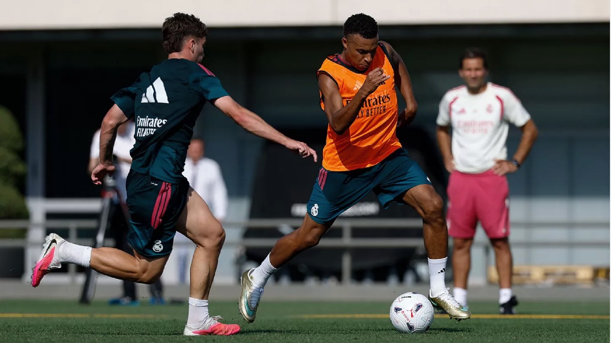 Séance du Real Madrid avant le match face à Schalke 04 (Realmadrid.com)
