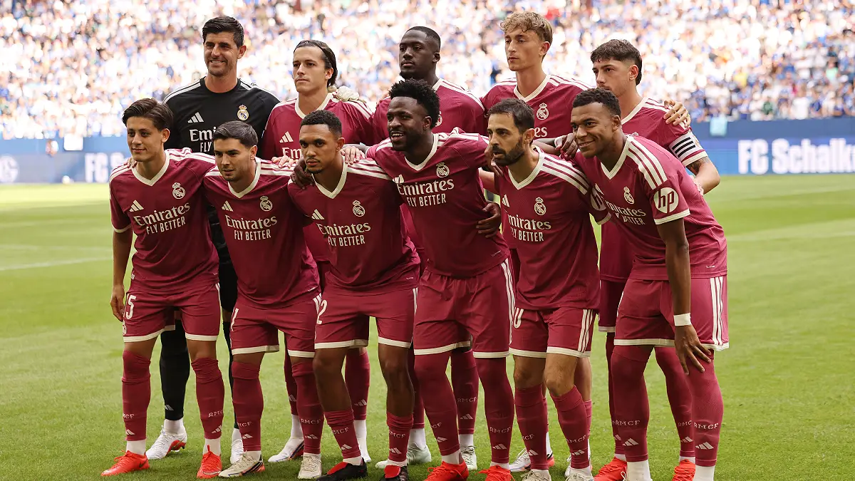 Le XI du Real Madrid pour son dernier match de pré-saison face à Schalke 04 (Christof Koepsel/Getty Images)