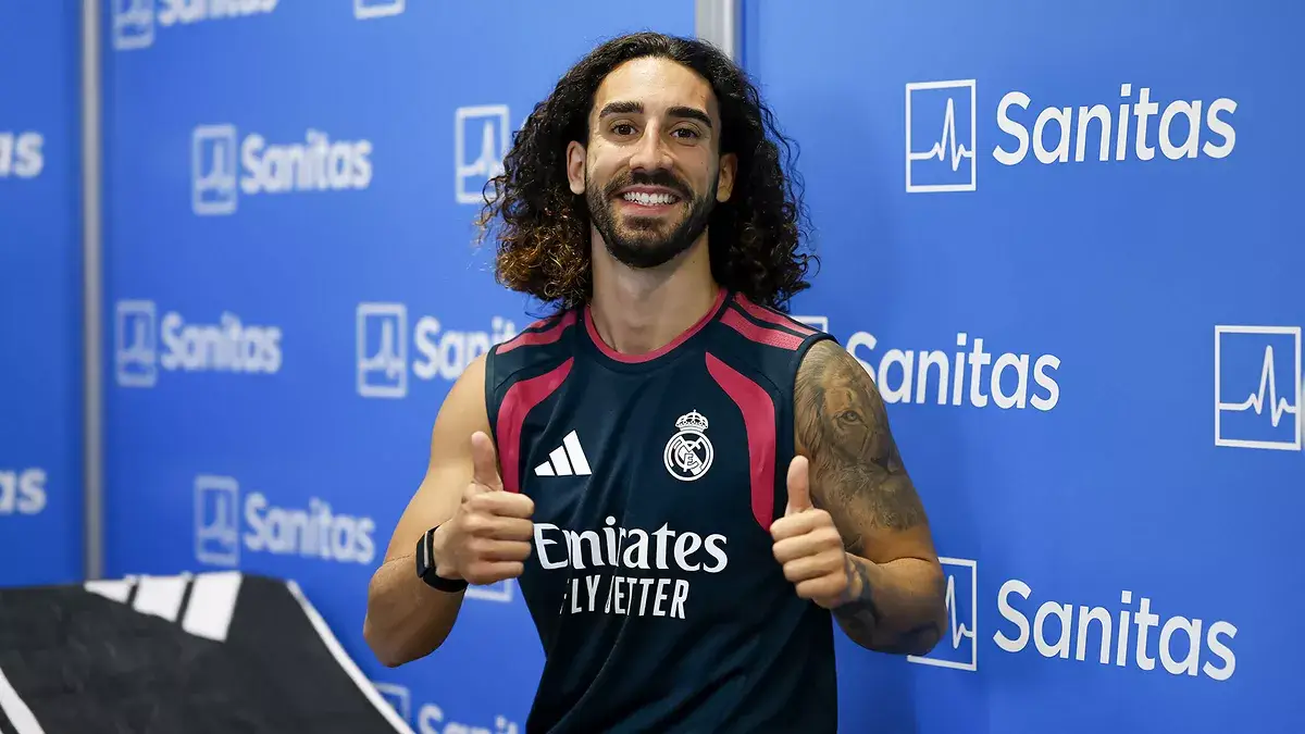 Marc Cucurella a passé ses examens médicaux ce lundi (realmadrid.com)