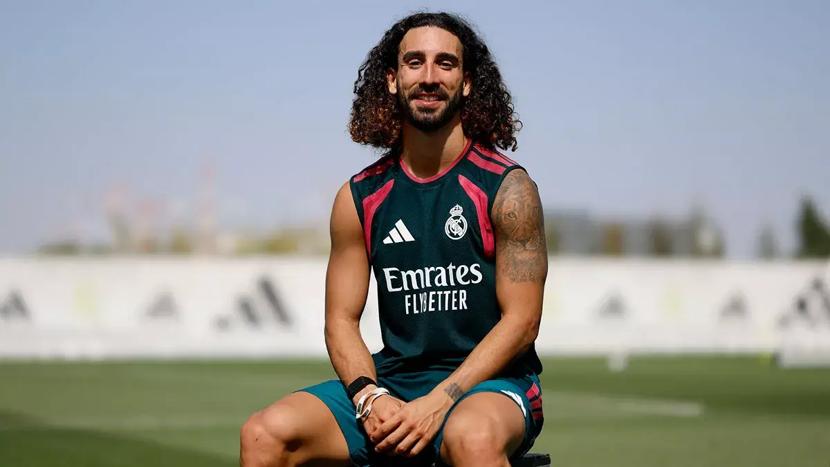 Marc Cucurella fait ses débuts ce lundi au Real Madrid (realmadrid?com)