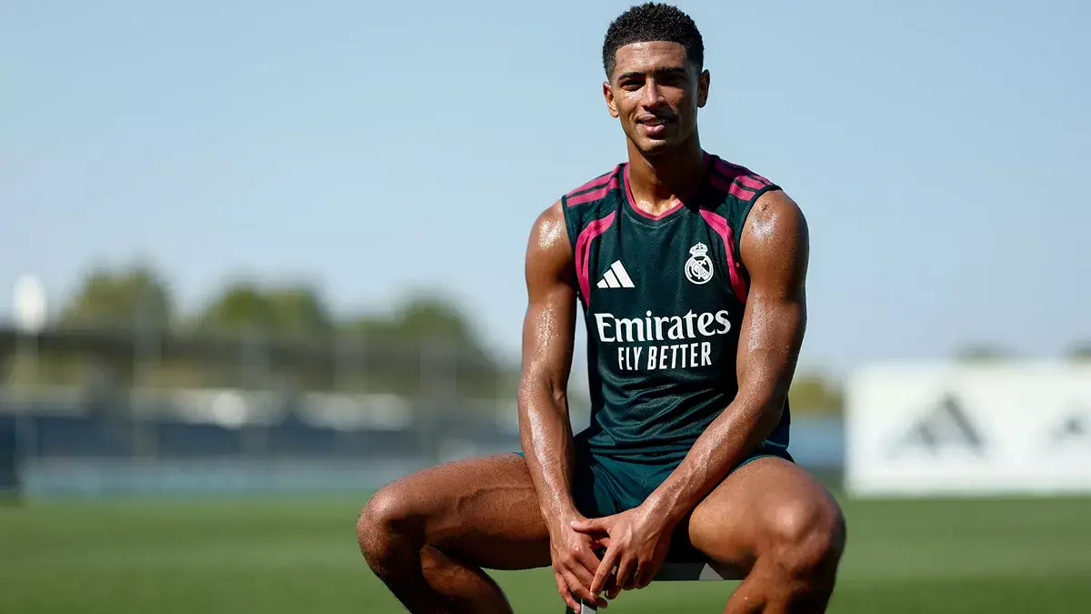 Jude Bellingham a fait son retour cette semaine à l'entraînement (realmadrid.com)