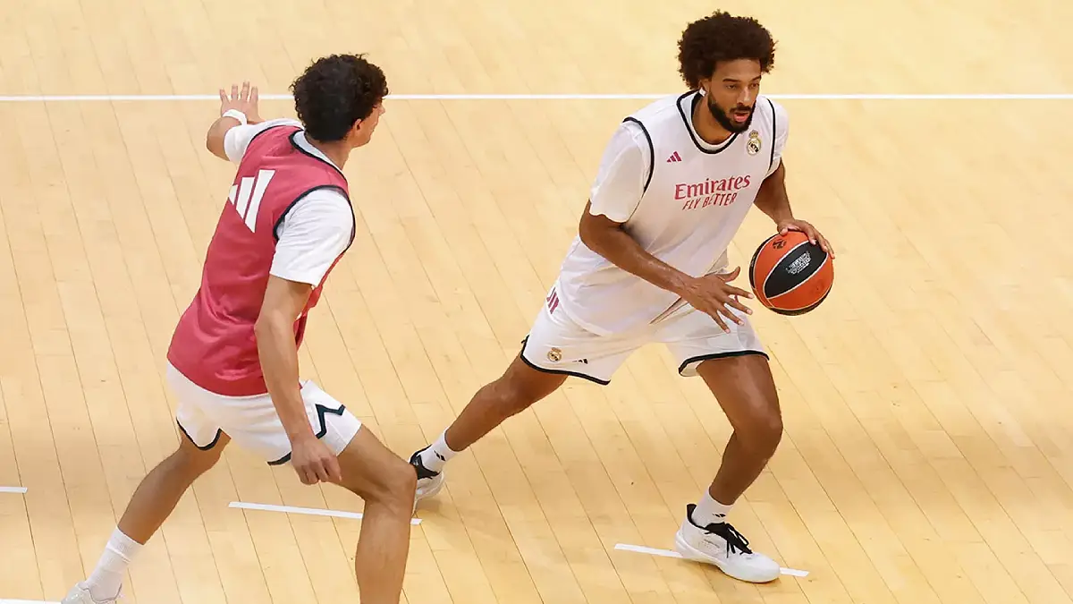 Le Real Madrid Basket se prépare avant son premier match de la pré-saison (RealMadrid.com)
