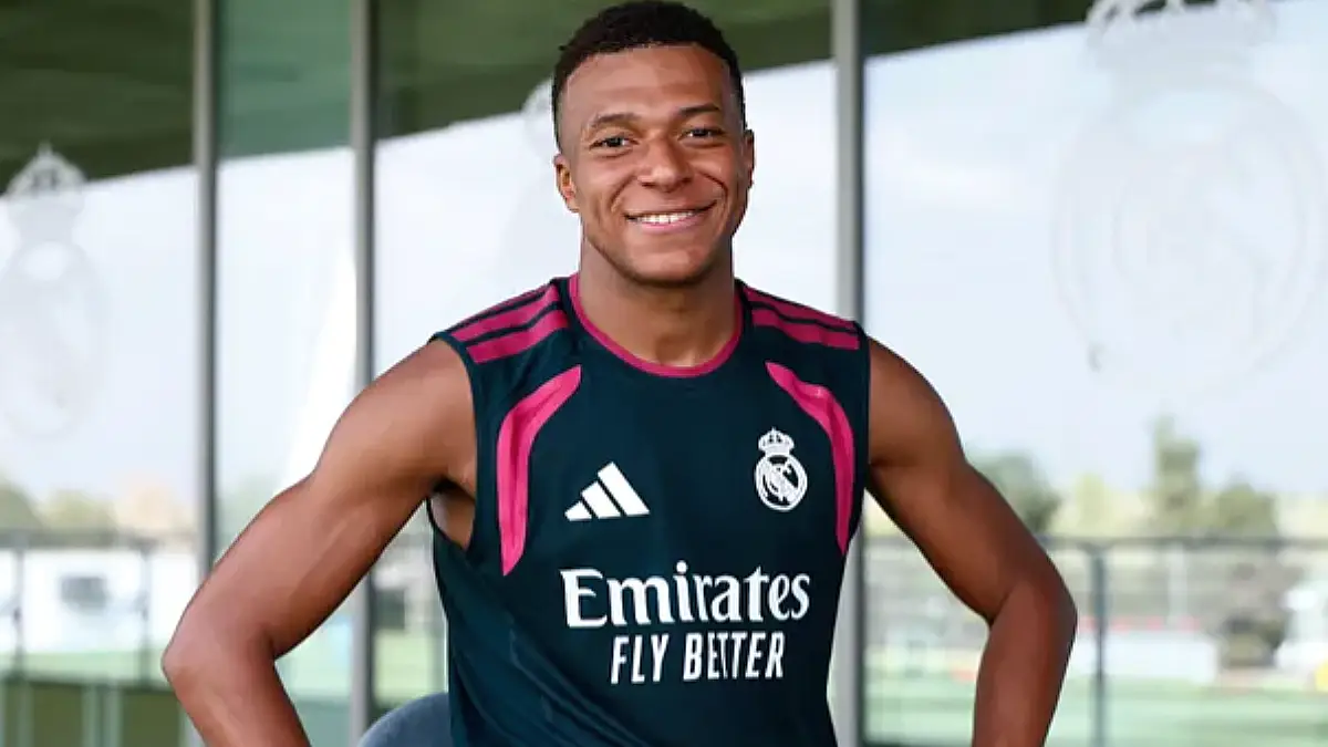 Kylian Mbappé au micro de RM TV (RealMadrid.com)