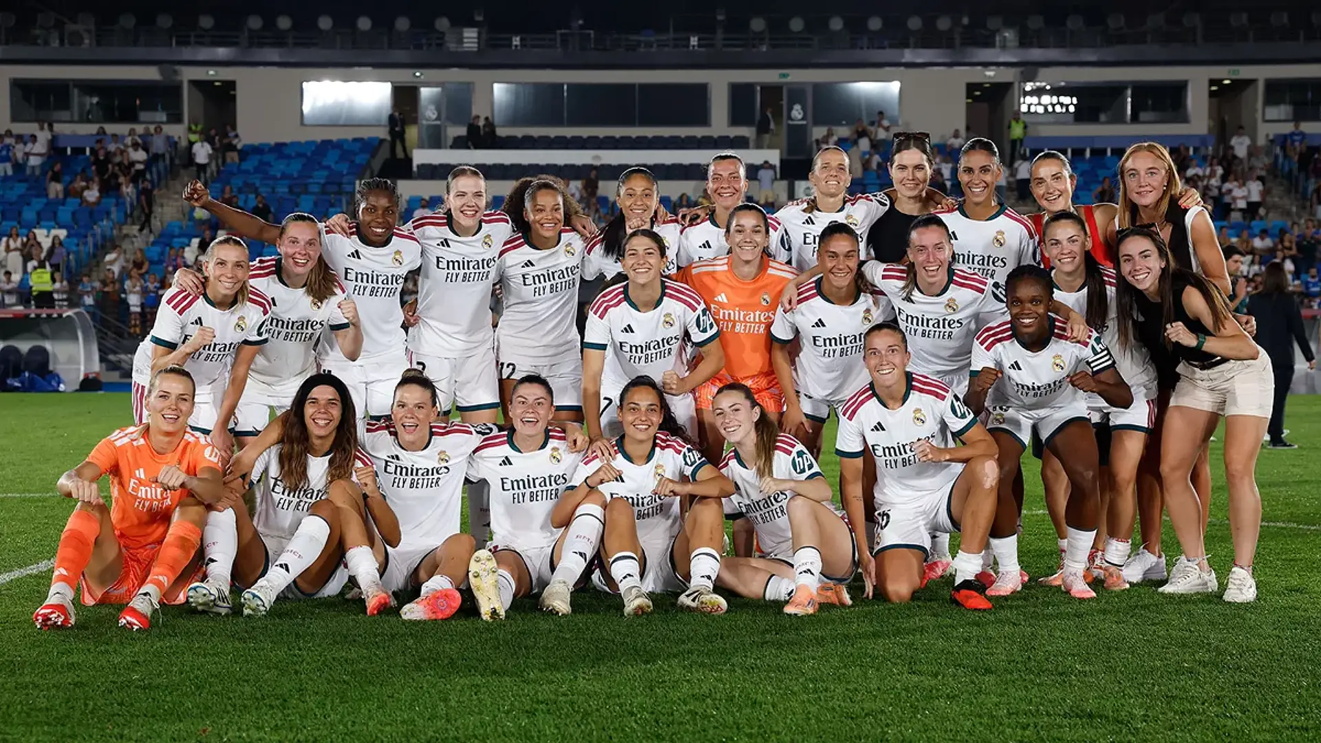 Le Real Madrid Femenino se qualifie de nouveau pour la Women's Champions League. (realmadrid.com)