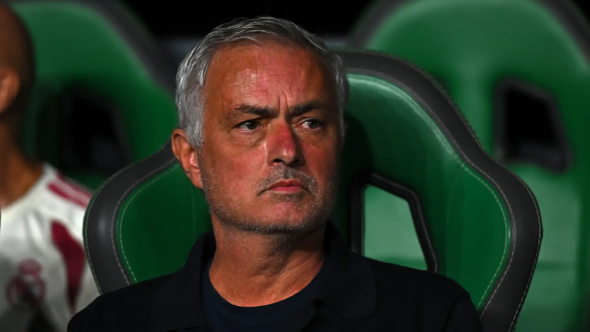ELCHE, SPAIN - SEPTEMBER 15: Jose Mourinho, Manager of Real Madrid, looks on before the LaLiga EA Sports 2026/27 match between Elche CF and Real Madrid at Estadio Manuel Martinez Valero on September 15, 2026 in Elche, Spain. (Photo by Francisco Macia/Getty Images)