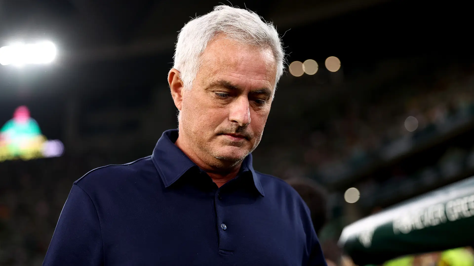 SEVILLE, SPAIN - SEPTEMBER 04: Jose Mourinho, Head Coach of Real Madrid looks on before the LaLiga EA Sports 2026/27 match between Real Betis Balompie and Real Madrid at Estadio La Cartuja on September 04, 2026 in Seville, Spain. (Photo by Fran Santiago/Getty Images)