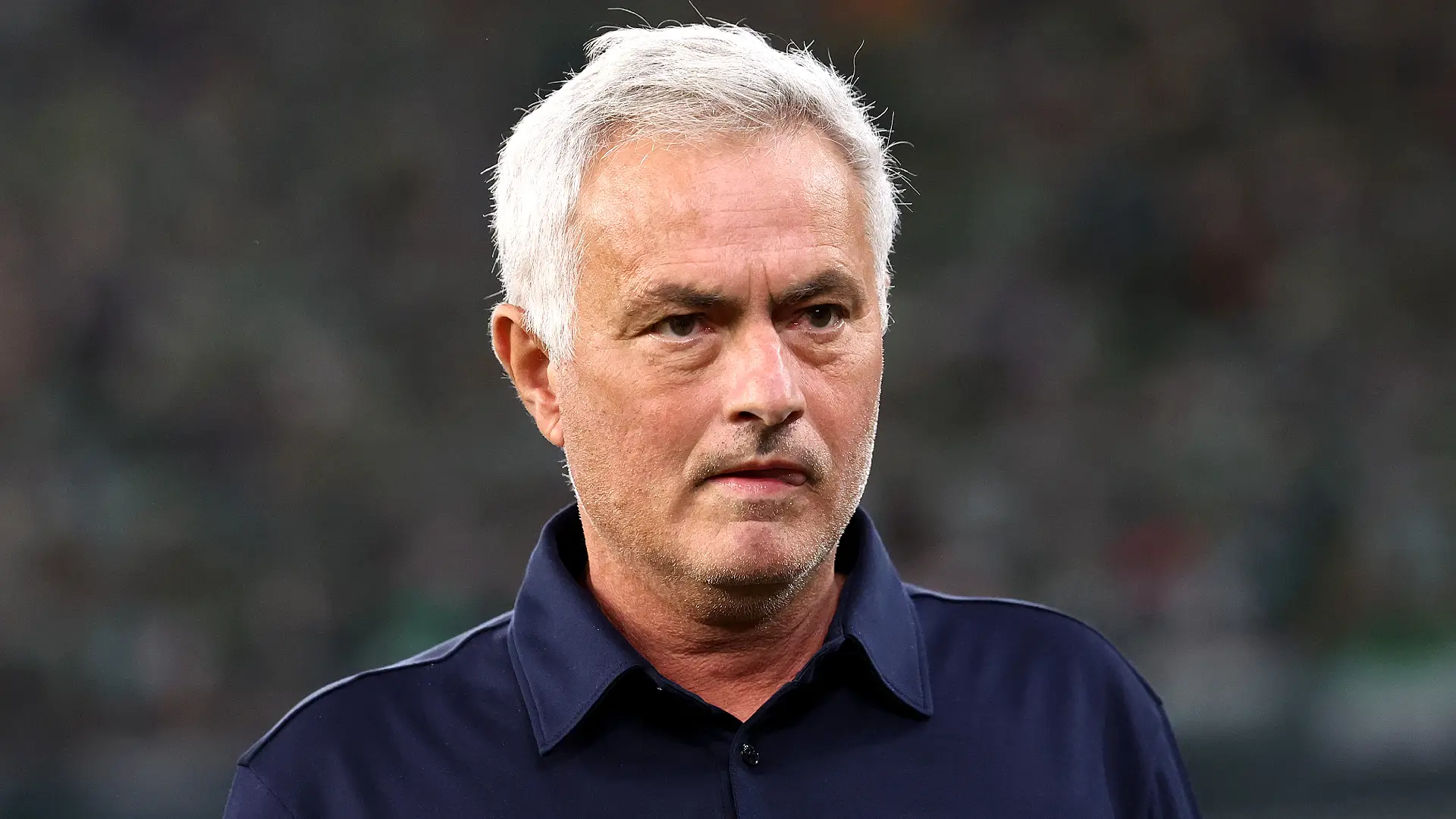 SEVILLE, SPAIN - SEPTEMBER 04: Jose Mourinho, Head Coach of Real Madrid looks on before the LaLiga EA Sports 2026/27 match between Real Betis Balompie and Real Madrid at Estadio La Cartuja on September 04, 2026 in Seville, Spain. (Photo by Fran Santiago/Getty Images)