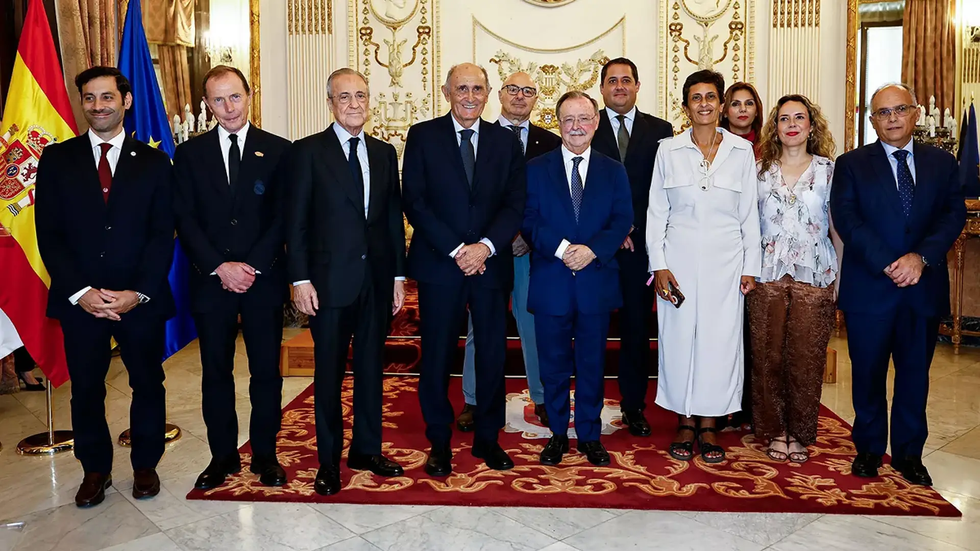 Le Real Madrid en visite institutionnelle à Ceuta. (realmadrid.com)
