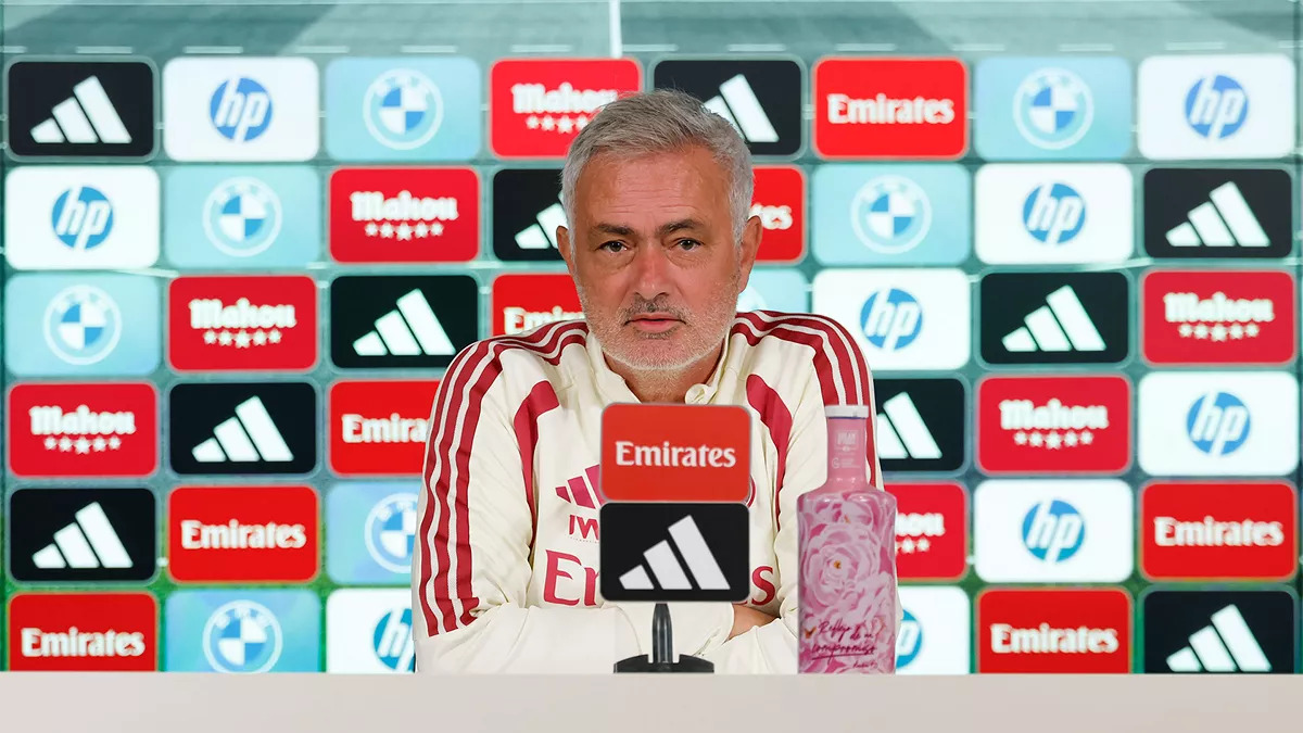 José Mourinho en conférence de presse avant d'affronter Villarreal (realmadrid.com)